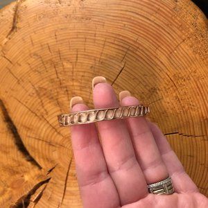 Stella & Dot Inspire bracelet (ivory with rose gold)